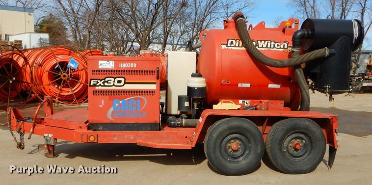 image for item DH4418 2010 Ditch Witch FX30 vacuum excavator