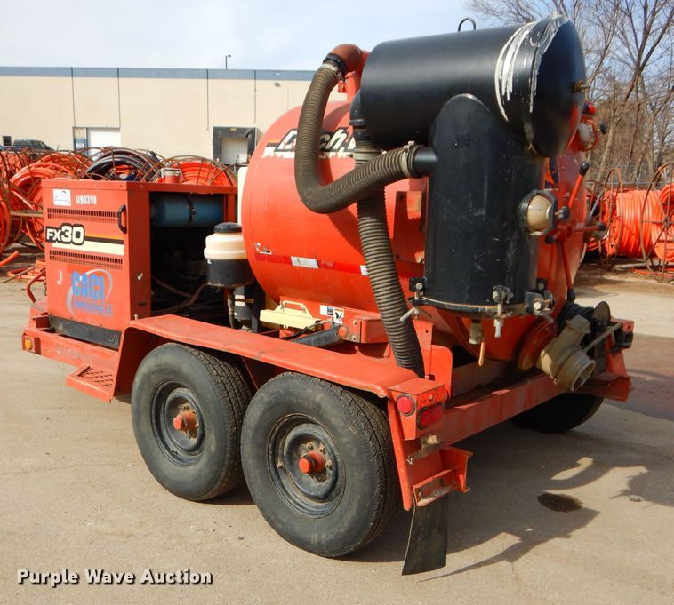 image for item DH4418 2010 Ditch Witch FX30 vacuum excavator