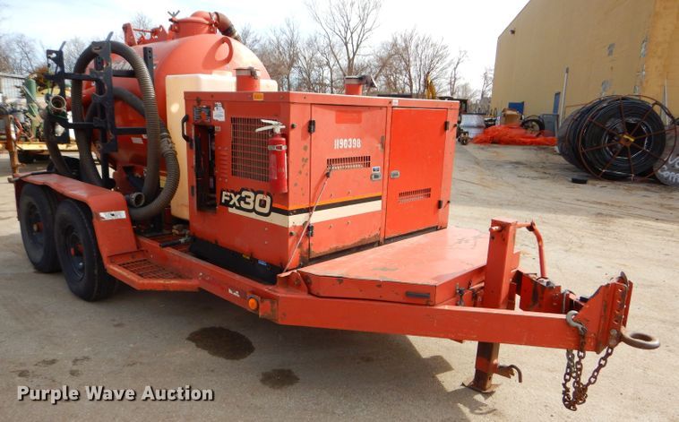 image for item DH4418 2010 Ditch Witch FX30 vacuum excavator