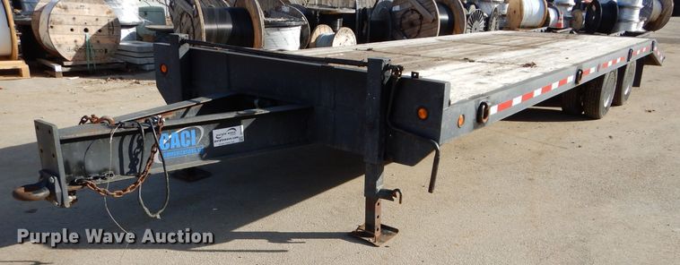 image for item DH4420 1995 Towmaster equipment trailer