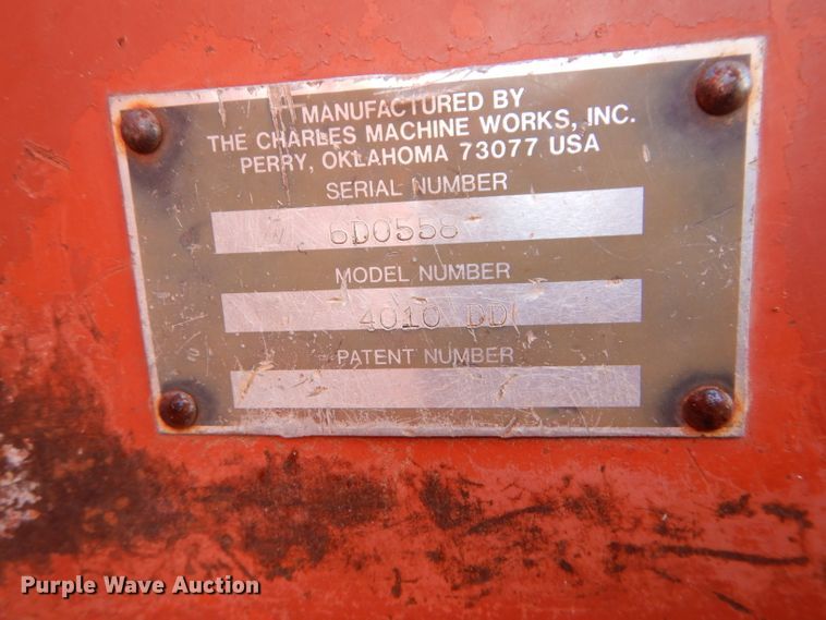 image for item DH4423 1987 Ditch Witch 4010 trencher