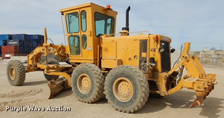 image for item DH4426 1978 Caterpillar 140G motor grader