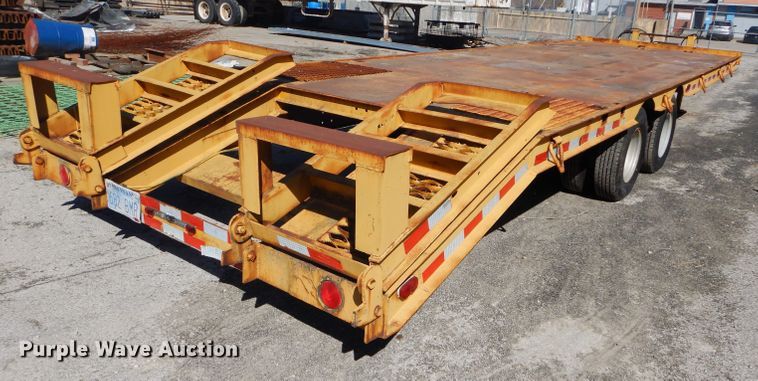 image for item DH4428 1987 Spec equipment trailer