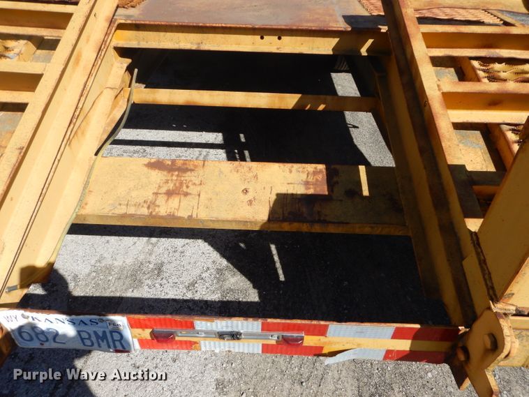 image for item DH4428 1987 Spec equipment trailer