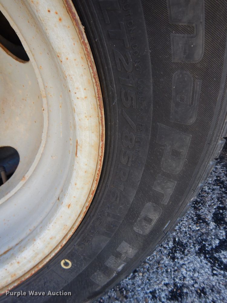 image for item DH4428 1987 Spec equipment trailer