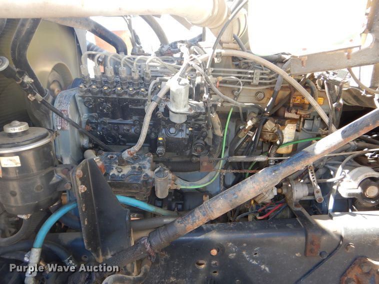 image for item DH4434 1994 Ford L8000 crane truck