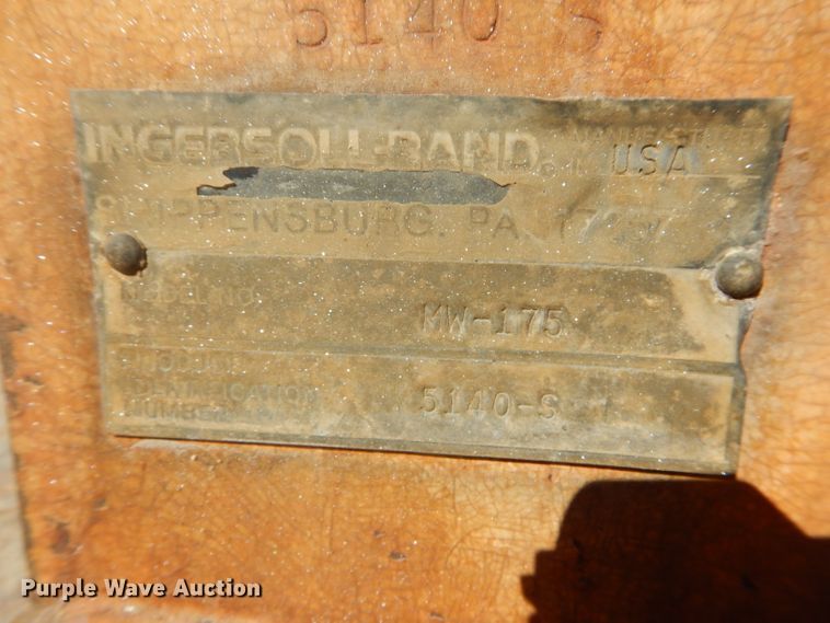 image for item DH4435 Ingersoll Rand MW175 milling machine