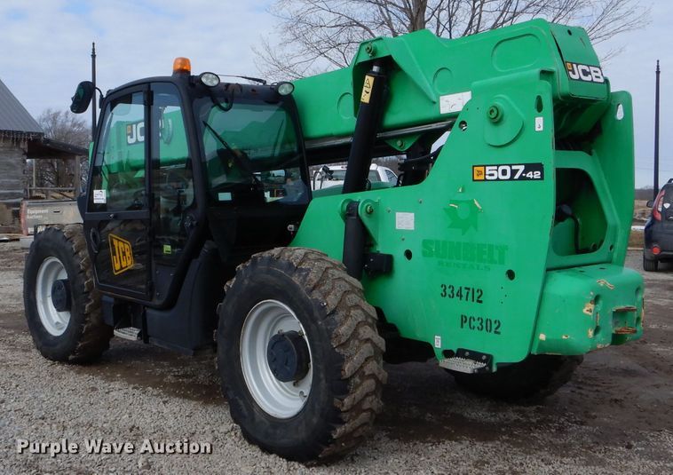 image for item DH6419 2010 JCB 507.42  telehandler
