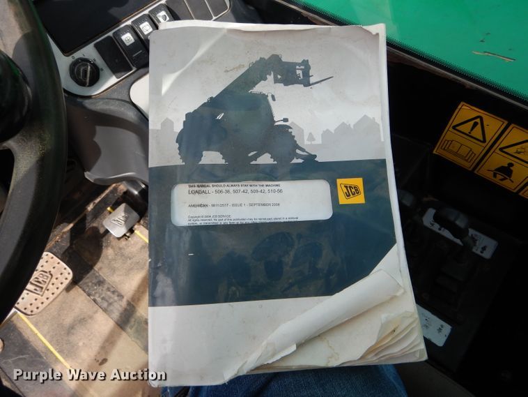 image for item DH6419 2010 JCB 507.42  telehandler
