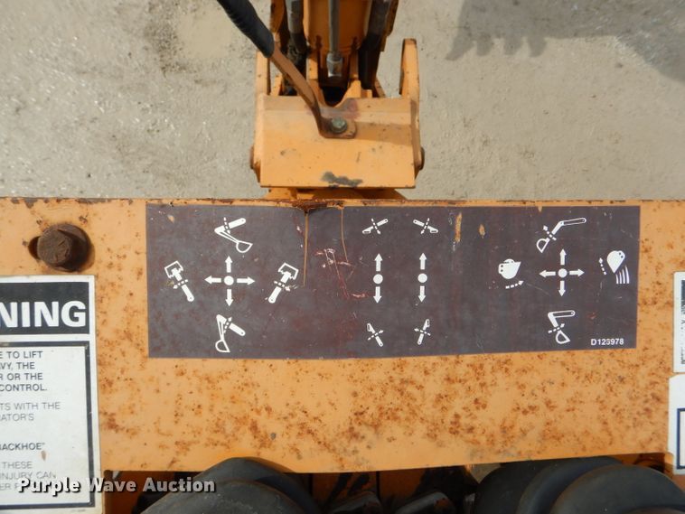 image for item DH6429 Case 760 rock saw