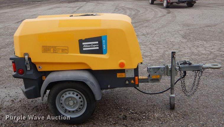 image for item DH6434 2018 Atlas Copco XAS 110 air compressor