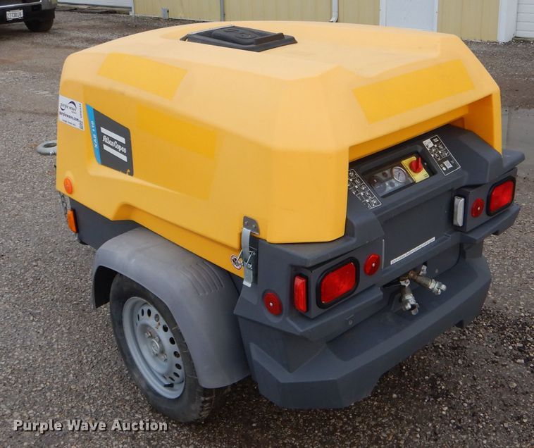 image for item DH6434 2018 Atlas Copco XAS 110 air compressor