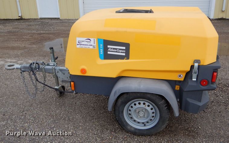 image for item DH6434 2018 Atlas Copco XAS 110 air compressor