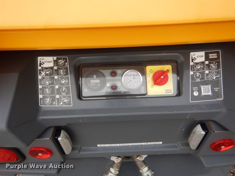 image for item DH6434 2018 Atlas Copco XAS 110 air compressor