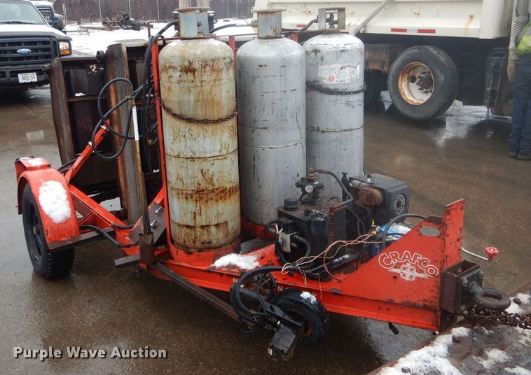 image for item DH6438 1993 Crafco infrared asphalt heater