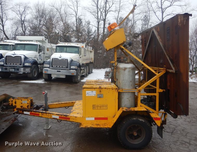 image for item DH6439 Poweray infrared asphalt heater