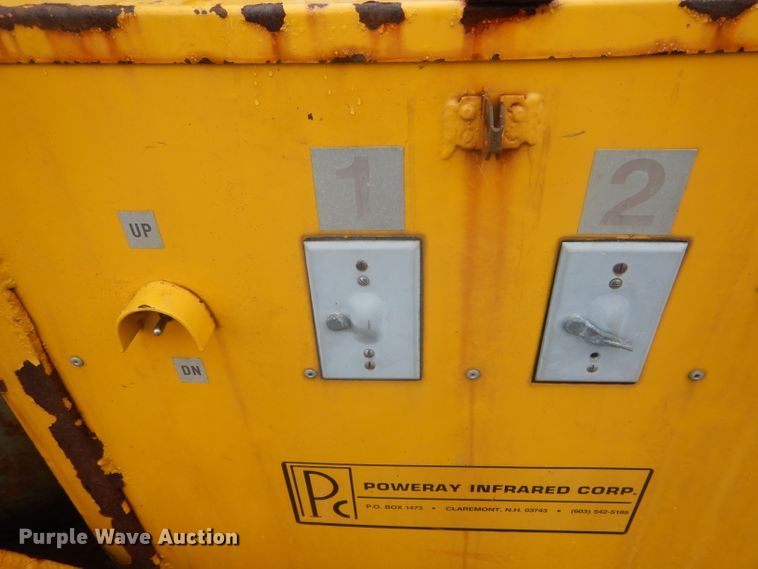 image for item DH6439 Poweray infrared asphalt heater