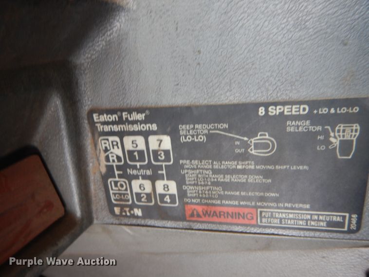 image for item DH6441 1995 Mack CL700 dump truck