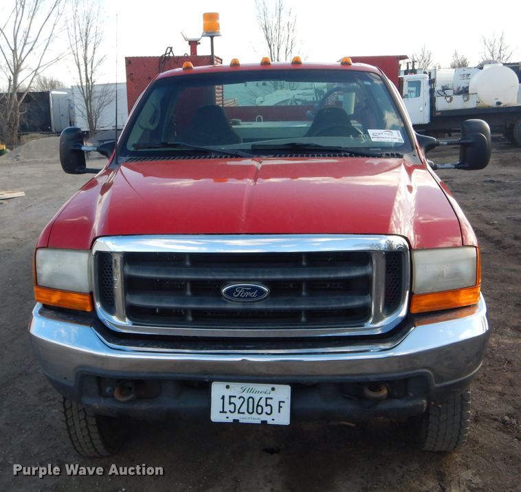 image for item DH6446 2000 Ford F550 Super Duty XL utility truck