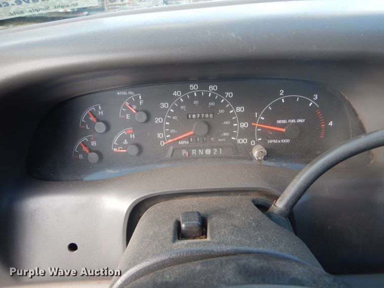 image for item DH6446 2000 Ford F550 Super Duty XL utility truck