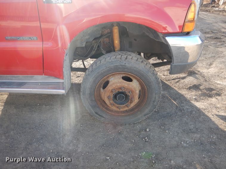 image for item DH6446 2000 Ford F550 Super Duty XL utility truck