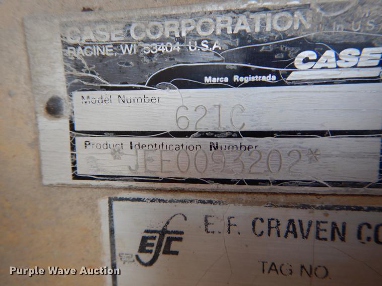 image for item DH6457 1999 Case 621C wheel loader