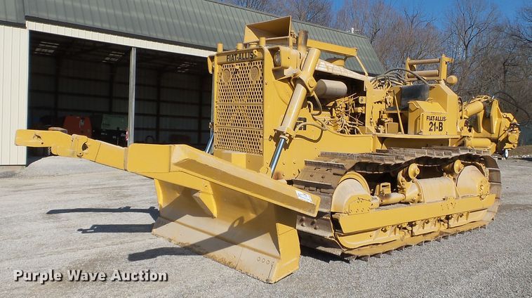 image for item DH7889 Fiat-Allis 21B cable plow dozer