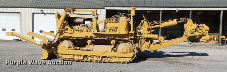 image for item DH7889 Fiat-Allis 21B cable plow dozer