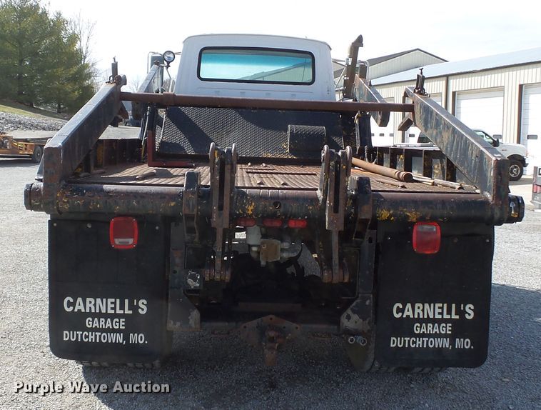 image for item DH7890 1990 Ford L8000 flatbed truck