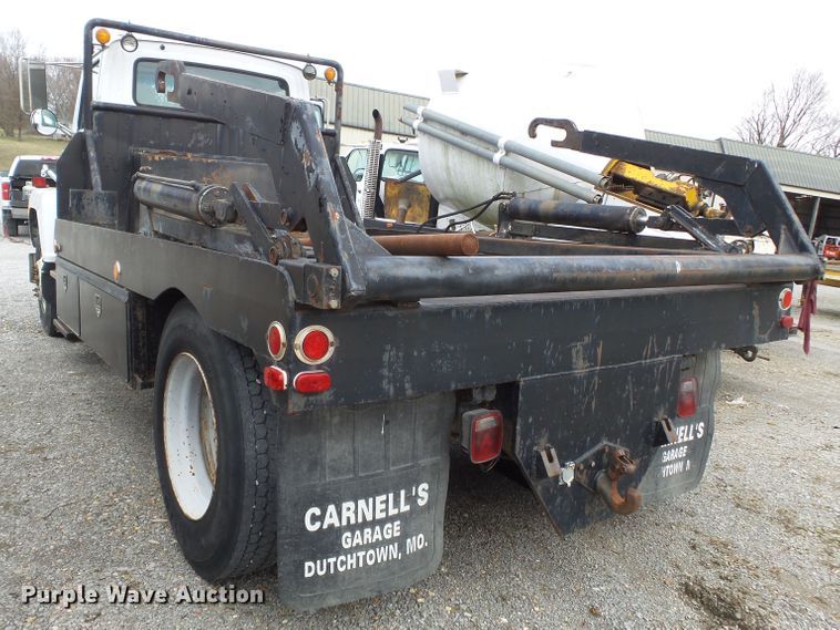 image for item DH7891 1990 Ford L8000 flatbed truck