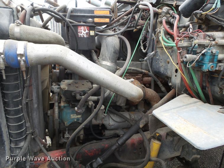 image for item DH7891 1990 Ford L8000 flatbed truck