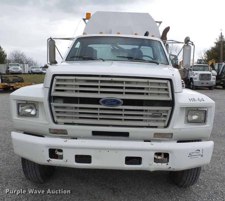 image for item DH7892 1988 Ford F700 sewer rodder truck