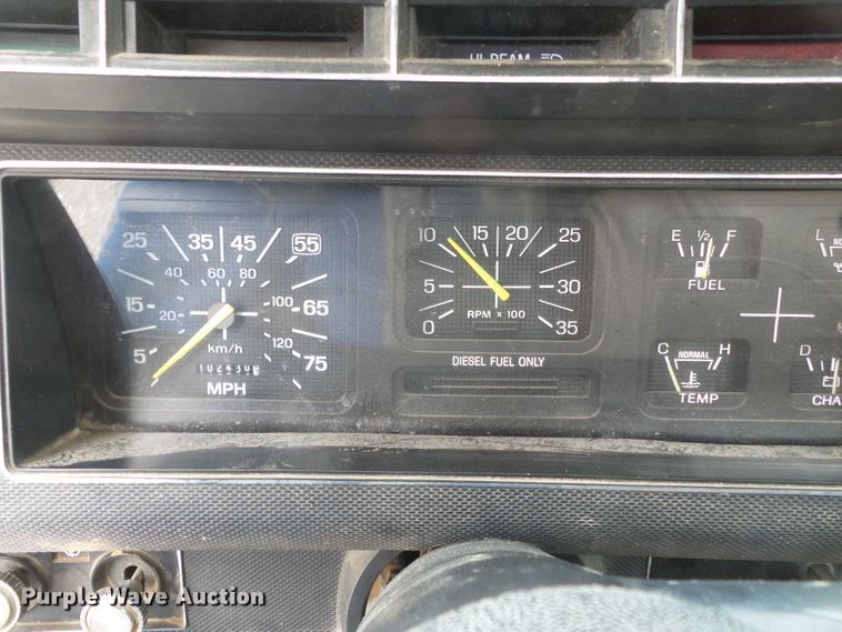 image for item DH7892 1988 Ford F700 sewer rodder truck