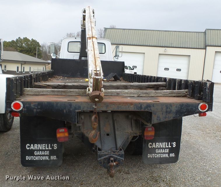image for item DH7893 1987 Ford L8000 crane truck