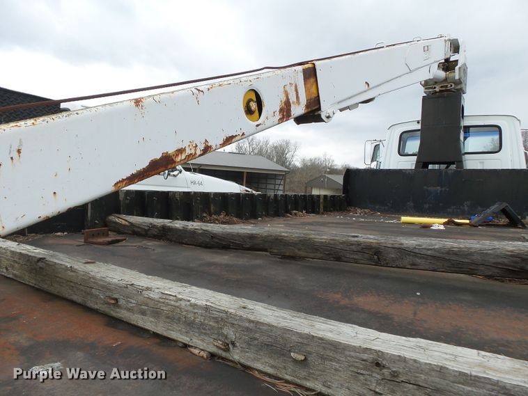 image for item DH7893 1987 Ford L8000 crane truck