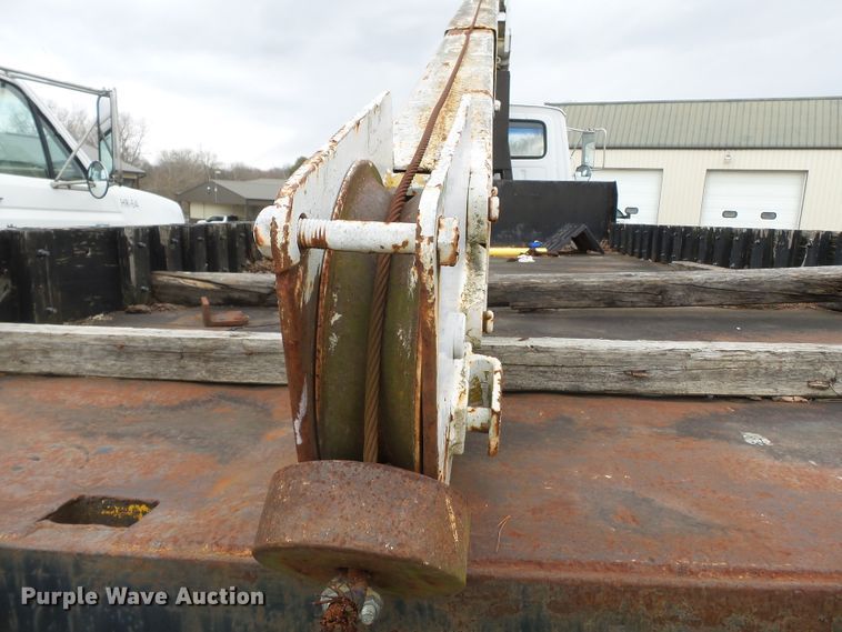 image for item DH7893 1987 Ford L8000 crane truck