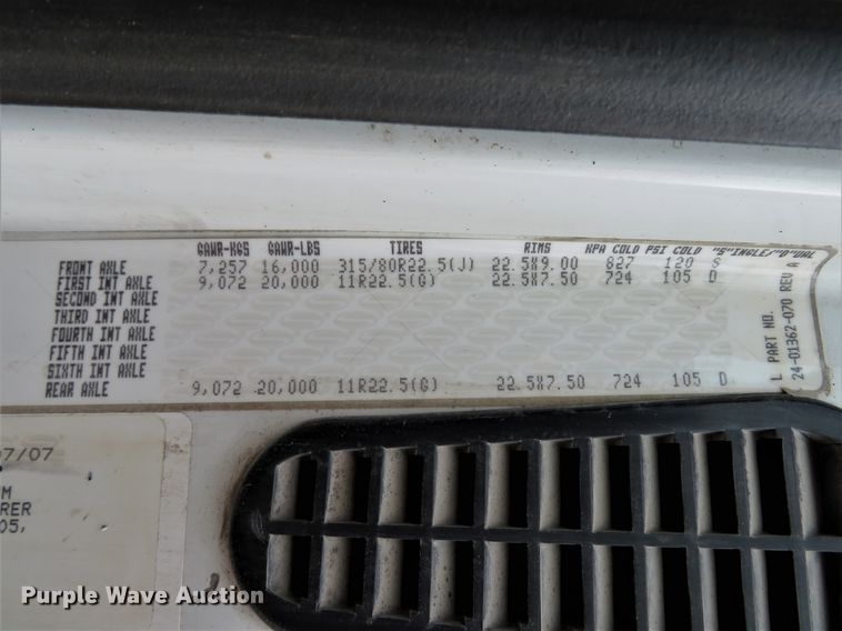 image for item DI2083 2008 Sterling Acterra dump truck