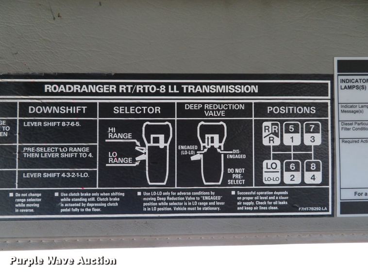 image for item DI2088 2009 Sterling L-Line dump truck