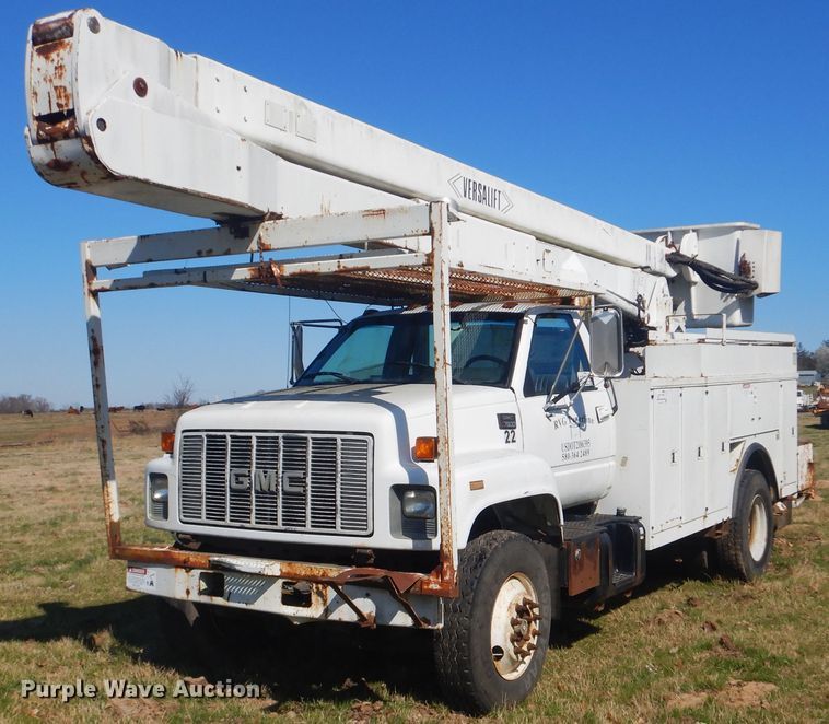 image for item DI2458 1997 GMC C7500 bucket truck