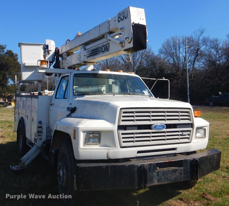 image for item DI2461 1994 Ford F700 bucket truck
