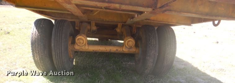 image for item DI2462 Shop built tilt deck trailer