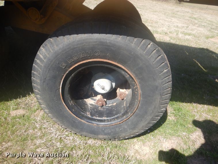 image for item DI2462 Shop built tilt deck trailer