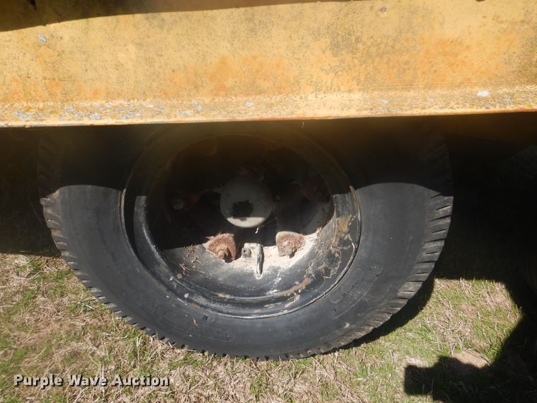 image for item DI2462 Shop built tilt deck trailer