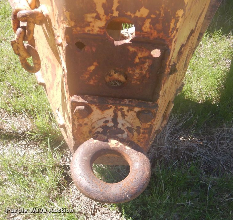 image for item DI2463 Shop built tilt deck trailer