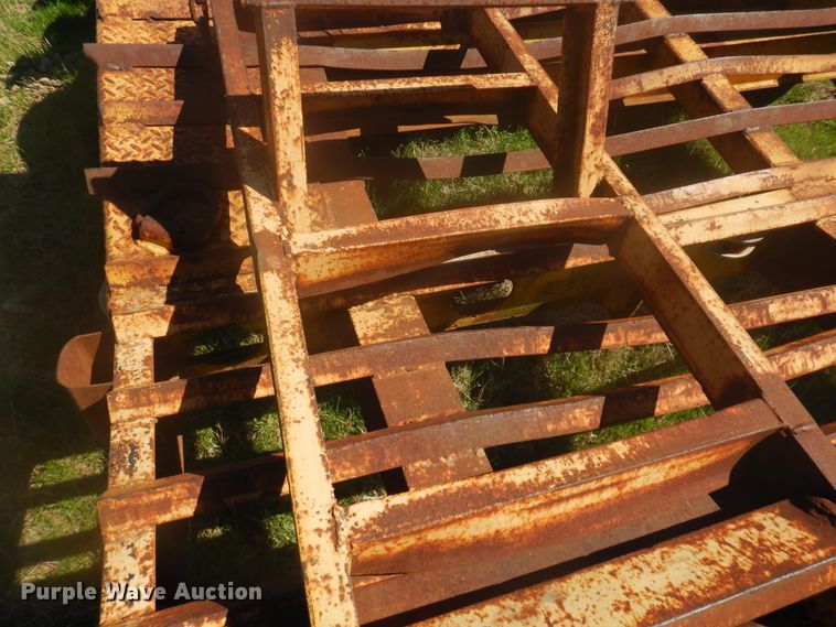 image for item DI2463 Shop built tilt deck trailer