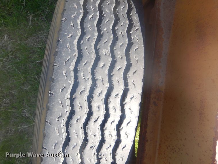 image for item DI2463 Shop built tilt deck trailer