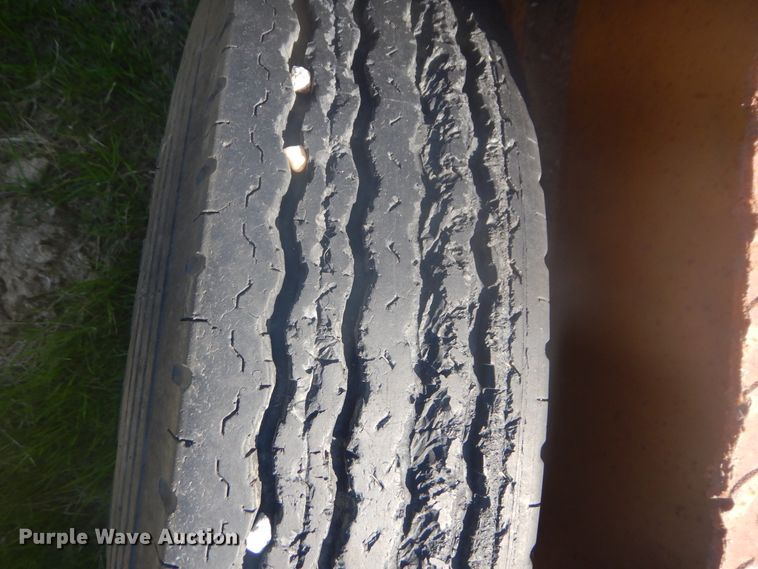 image for item DI2463 Shop built tilt deck trailer