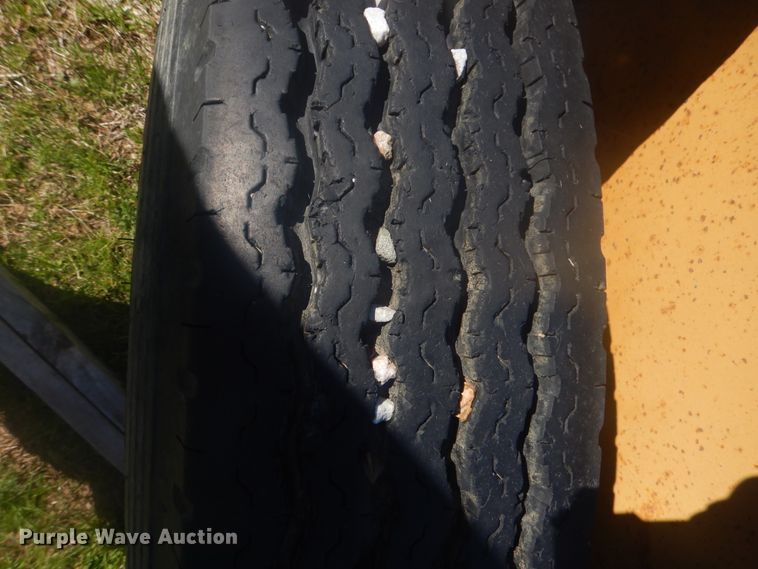 image for item DI2463 Shop built tilt deck trailer