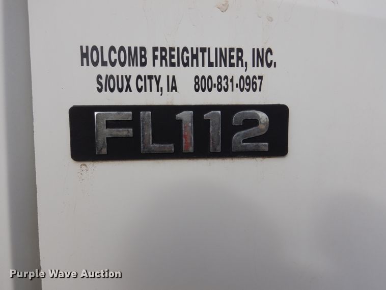 image for item EC9161 2002 Freightliner FL112 dump truck
