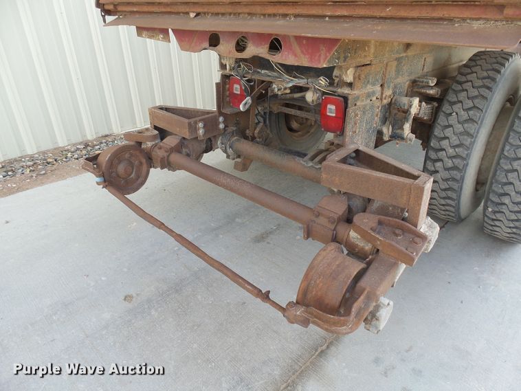 image for item EF9597 1976 International Loadstar 1800 rail road dump truck